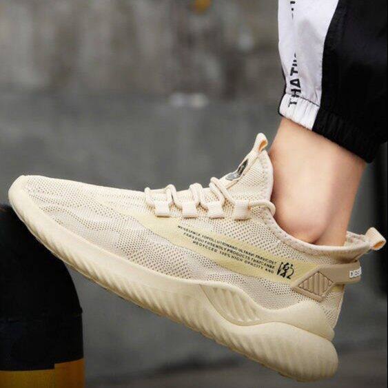 Qdshop Korean-style sneakers, plain, soft bottom, comfortable to wear ...