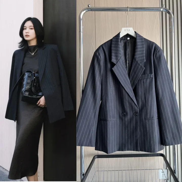 ETJ%20Fall/Winter%202025%20New%20%20Women's%20Street%20Fashion%20oversized%20pinstripe%20shoulder-padded%20loose%20suit%20jacket%20for%20women%20-%20Image%203