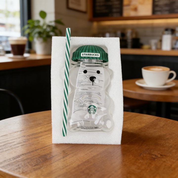 Adorable%20Starbucks%20Bearista%20Bear%20Glass%20Tumbler%20591ml%20Green%20Lid%20Straw%20Home%20Caf%C3%A9%20%20-%20Image%205