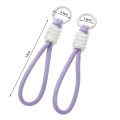1pc Colorful Braided Lanyard Keychain for Phone Case Women Anti Lost Knot Rope Strap Car Key Chains Diy Accessories Keyring. 