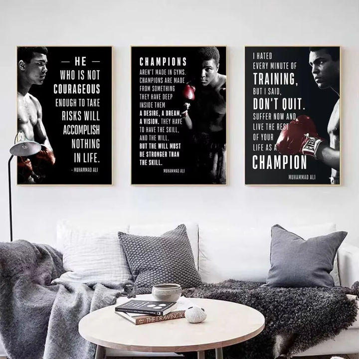 Boxer%20Wall%20Art%20Poster%20Mike%20Tyson%20Muhammad%20Ali%20Motivational%20Quote%20Home%20Decor%20Pictures%20Prints%20Canvas%20Painting%20Living%20Room%20Decor%20-%20Image%202