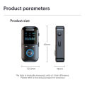 LED bluetooth 5.4 Adapter Transmitter Receiver Wireless Audio 3.5mm AUX Music MP3 Player Supports TF Card For Speaker Headphone. 