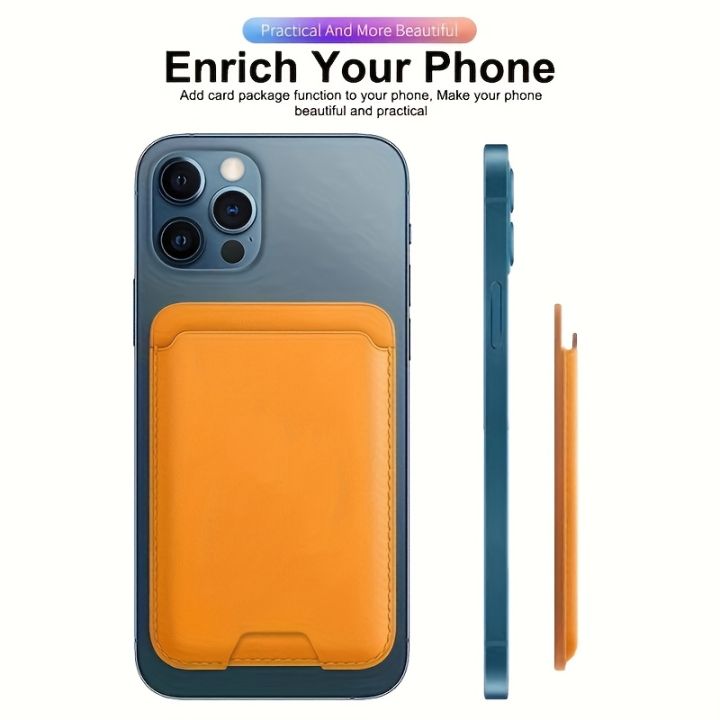 Fashion%20Women%20Leather%20Card%20Wallet%20Phone%20Card%20Holder%20For%20Magsafe%20Magnetic%20Case%20Suitable%20For%20all%20iPhone%20Cases%20Card%20Phone%20Back%20Bag%20-%20Image%206