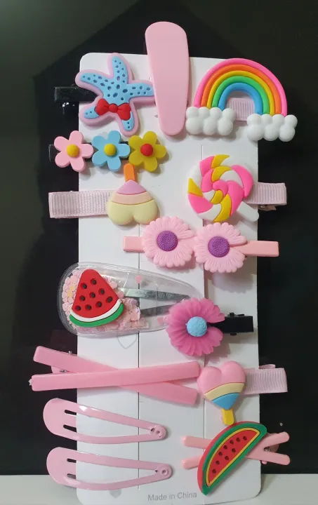 14%20pieces/set%20Cartoon%20Hair%20Clips%20For%20Girls%20/%20Rainbow%20Hair%20pins/Clips%20/Colorful%20Girls%20Hairgrips%20-%20Image%206