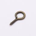 100-200pcs/lot Small Tiny Eye Pins Eyepins Hooks Eyelets Screw Threaded Clasps Hooks Supplies For Jewelry Findings Wholesale. 