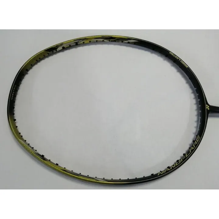 YONEX%20Nanoflare%20700%20Cyan/Gold%20Badminton%20Racket%20(Unstrung)%20-%20Image%204