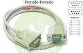 Serial RS232 DB9 Female to Female Cable. 