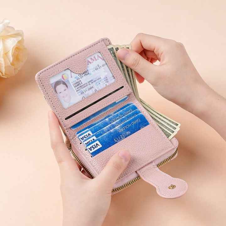 New%20Style%20Women's%20Wallet,%20Short,%20European%20and%20American%20PU%20High-end%20Coin%20Purse,%20Printed,%20Multi-card%20Slots,%20Small%20Wallet%20-%20Image%204