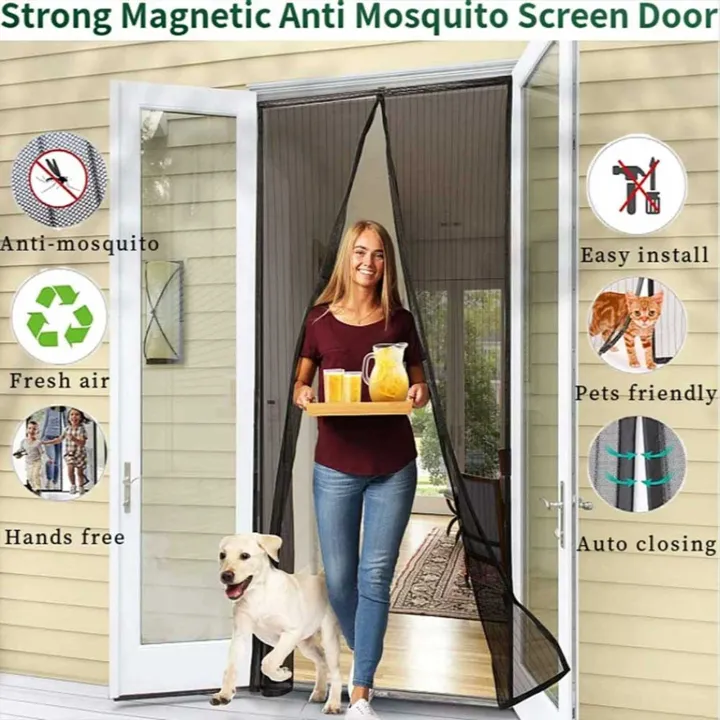Magnetic%20Screen%20Door%20Fits%20Door%20Opening%20Actual%20Screen%20Hands%20Free%20Mesh%20Partition%20Curtain%20Keeps%20Bug%20Out%20Pet%20and%20Kid%20Friendly%20Screen%20-%20Image%204
