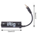 For Irig Hot Guitar Interface Converter Replacement Guitar For Phone Guitar Audio Interface Guitar Tuner Guitar Line Converter.