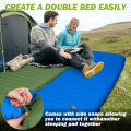 Extra Thick 4 Inch Camping Sleeping Pad Outdoor Camping Self-Inflating Mats Spliceable Hiking Fishing Sleeping Pad. 