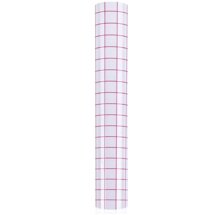 Alignment Stickers 5m/10m/15m/30m Red Alignment Grid Clear Transfer Tape for Vinyl - High ...
