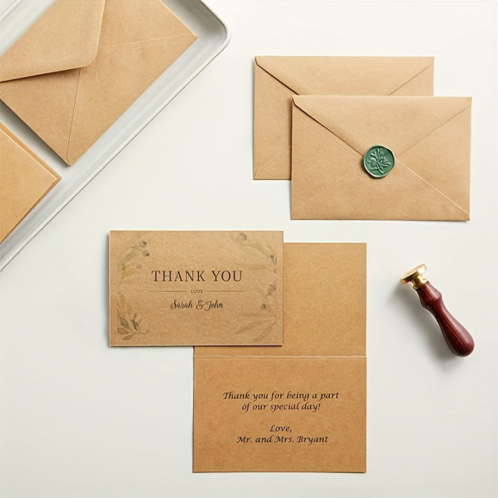 20/50pcs%20Premium%20Kraft%20Paper%20Envelopes%20-%20Perfect%20for%20DIY%20Greeting%20Cards,%20Wedding%20Invitations%20&%20Birthday%20Notes%20-%20Image%202