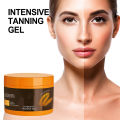 Intensive Tanning Gel, Natural Tanning Accelerator Paste Gel Tanning Creams For Sunbeds & Outdoor 150g Body Self Tanner Cream. 