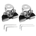 LED Light Bar Mounting Bracket 2PCS Universal Adjustable Pillar Hood Led Work Light Mount Bracket Clamp Holder for Off Road Truc.