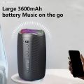 ZEALOT-S61 20W Wireless Speakers, Outdoor Portable Subwoofer Speaker, 3600mAh Battery, EQ Mode, Dual Pairing.