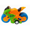 Colorful Friction Powered Stunning Racing Sport Bike Toy for Kids. 