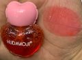 Korean Style Liquid Lip and Cheek Tint with Watermelon, Strawberry, Tomato Extracts - Rose Fragrance, Nourishing & Long-lasting. Smudge & Waterproof Cheeks Blusher for Women. 