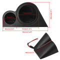3.5inch Car audio Horn Holder Bracket Midrange Speakers Base 3-Way Frequency inverted Mold Bracket For Car DVD/CD Players Stand. 