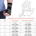 1pc Lifting Wrist Straps, Professional Wristband, Sports Compression Wrist Guard Arthritis Brace Sleeve. 