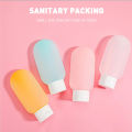 3pcs/set Travel Refillable Cosmetic Containers 60ML Travel Bottles Set Mini Squeeze Bottles for Toiletries Shampoo Conditioner. 