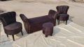 Bedroom sofa set 4 set deep down field coustomize color. 