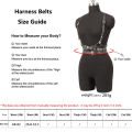 Women Fashion Belt Corsett Belt Street Style Leather Lingerie Chest Harness Punk Rock Leather Belt Gothic Accessories Clothing.