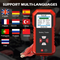 Lancol Micro 500 12V Car Battery Tester 40-3000 CCA Lithium Battery Test Lead Acid Battery Analyzer LED Display with QR Code. 