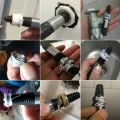 4 Points/6 Points Single Head Faucet Extractor Thread Repair Tap Broken Water Pipe Removal Thread Repair Tool Accessories. 