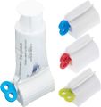 Rolling Tube Toothpaste Squeezer Toothpaste Seat Holder Stand Rotate Toothpaste Dispenser for Bathroom Lazy Toothpaste Squeezer Press Fashion (No Color Choice). 