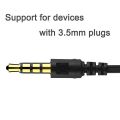 Lenovo headset headset P702 black notebook desktop computer universal voice band mic call online class conference recording game scene suitable. 