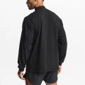 Oversized Running T-shirts Mens Turtleneck Dropped Shoulder Loose Sports Fitness Long Sleeve T Shirt Gym Bodybuilding Tops Tees. 