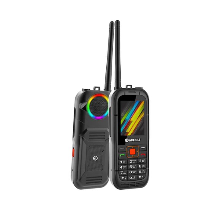 SD Mobile COMMANDO 10 - 2.4 Inch Display - 4800mAH battery - Dual Sim - PTA Approved - 1 Year brand warranty