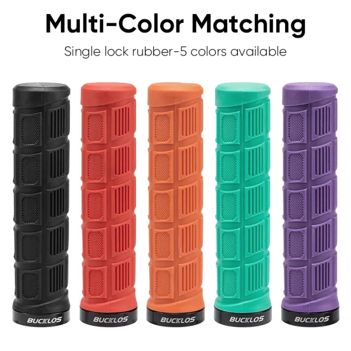 BUCKLOS%20Bicycle%20Handle%20Soft%20Rubber%20Mountain%20Bike%20Grips%20Lock%20on%20Bicycle%20Handle%20Grips%20Shock-absorption%20Bike%20Handlebar%20Grips%20-%20Image%204