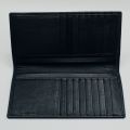 Premium Cow Leather Men's Wallet with Multiple Card Slots and Cash Compartments. 