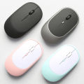 Rechargeable Wireless Mouse Dual Modes Bluetooth-compatible 2.4G USB Ergonomic Mice For Laptop Pad Tablet Macbook Mause.