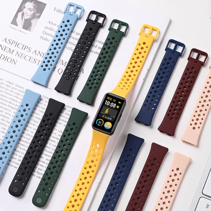 Silicone%20Straps%20For%20Huawei%20Band%2010%209%208%20Strap%20Accessories%20Replacement%20Sport%20Breathable%20Bracelet%20Correa%20Huawei%20Bands%2010%209%208/8NFC%20-%20Image%206