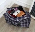 Heavy Duty Extra Large Storage Bags Plaid Moving Bags Totes with Zipper for Clothing Blanket Storage Bags College Supplies Boxes. 