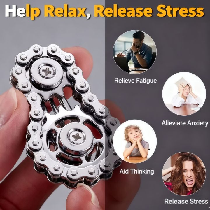 Chain%20Tooth%20Hand%20Spinner%20Metal%20Fidget%20Spinner%20Anti%20Stress%20EDC%20Toy%20for%20Adults%20-%20Image%204