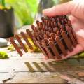 1PC Mini Wooden Fence Miniature Fence For Fairy Garden Micro Landscape Flower Pots Accessories Ornaments For Home Room Garden. 