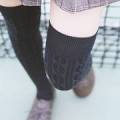 5/2/1Pair Warm and Stylish Over the Knee Knit Socks for Women - Preppy Thermal Winter High Stocks with Thickened Material. 
