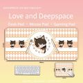 Game Love and Deepspace Sylus Rafayel Zayne Xavier Caleb Anime Cute Cat Computer Keyboard Pad/Mouse Pad Cartoon Office Supplies. 