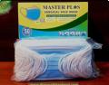 50 pec Master Plus Disposable Face Mask | Blue & Black | 3 Protective Layers | Surgical Mask | Mask Box | Top Quality | Adults. 