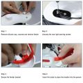 Modifited Fender Heighten Pad Kit for Xiaomi M365 Pro 1S Electric Scooter 10Inch Tyre Rear Wheel Mudguard Kickstand Foot Support. 