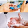 Exceart Portable Soap Paper Sheets Disposable Hand Washing Bath Toiletry Paper Soap Petals Soap Flakes with Storage Tube for Home Travel Camping Hiking. 