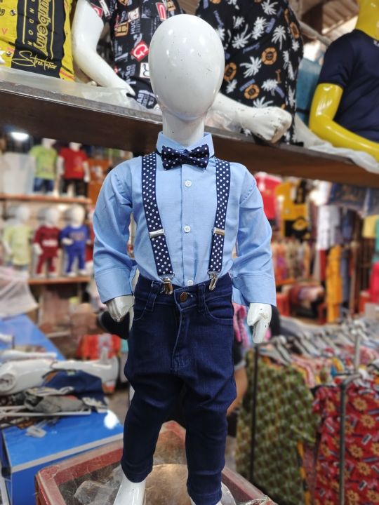 Gali's%20dress%20kid's%20or%20%20boy's..%204%20pec%20set%201%20jeans%201%20polo%20shirt%201%20galis%201%20bow%20tie%20-%20Image%207