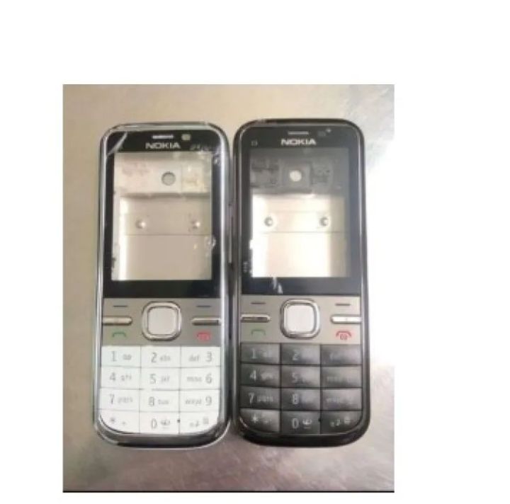 For Nokia C5 Front and Back Casing With Very Smooth keypad খুব মসৃণ কিপ্যাড Super Quality