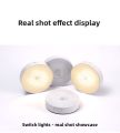 Solar Motion Sensor Night Light, Magnetic Wireless Rechargeable LED Lamp for Bedroom Stairs. 