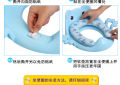 Baby Potty Training Seat – Comfortable Toilet Seat for Kids (With Handle & Back Support). 