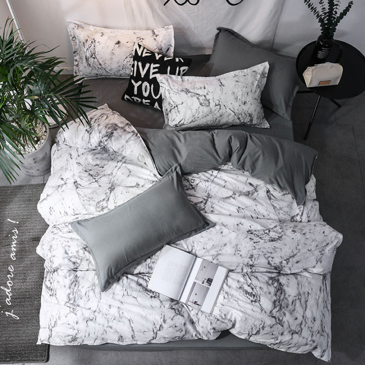 3pcs%20Duvet%20Cover%20Set%20with%20Pillow%20Case%20Double%20Comforter%20Bedding%20Set%20Quilt%20Cover%20Queen/King%20Couple%20or%20Single%20Bed%20-%20Image%203